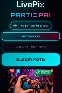Participa en el concurso de fotos LivePix con tu mejor foto horizontal